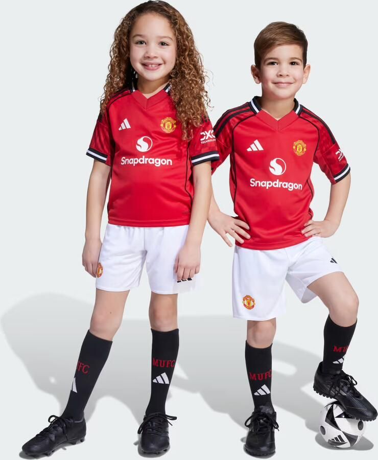 Adidas chester United 25 26 Mini Thuistenue Kids
