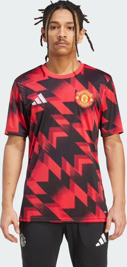 Adidas Manchester United 25 26 Pre-Match Voetbalshirt