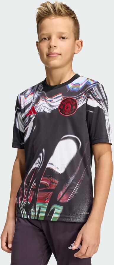 Adidas chester United 25 26 Pre Match Voetbalshirt Kids