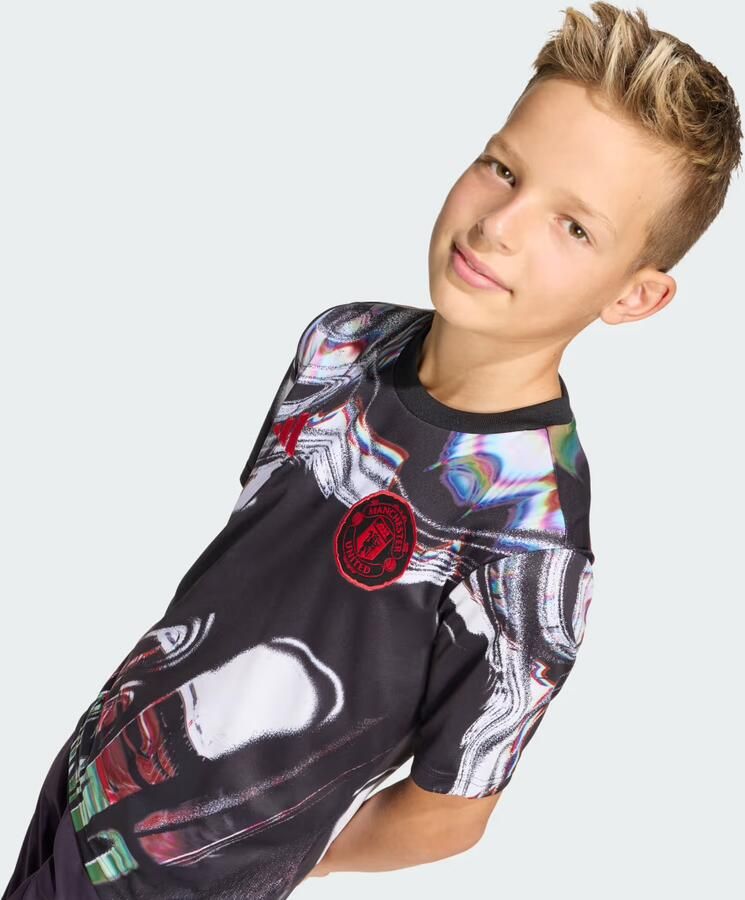 Adidas chester United 25 26 Pre Match Voetbalshirt Kids - Foto 4