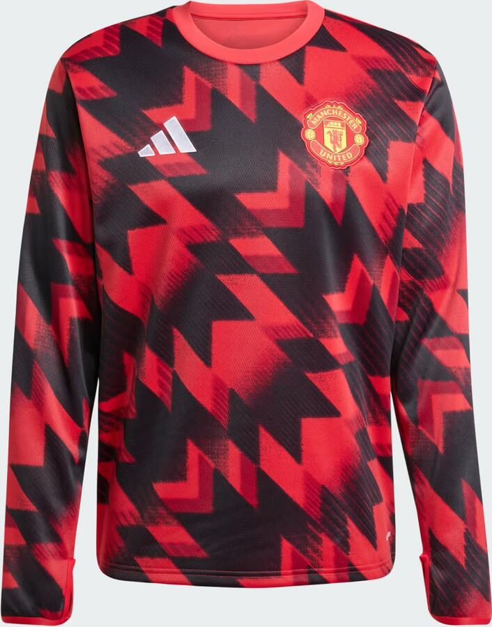Adidas Manchester United 25 26 Pre-Match Warm Shirt - Foto 3