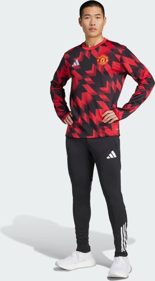 Adidas Manchester United 25 26 Pre-Match Warm Shirt - Foto 4