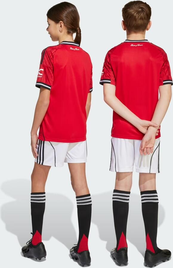 Adidas chester United 25 26 Thuisshort Kids - Foto 4