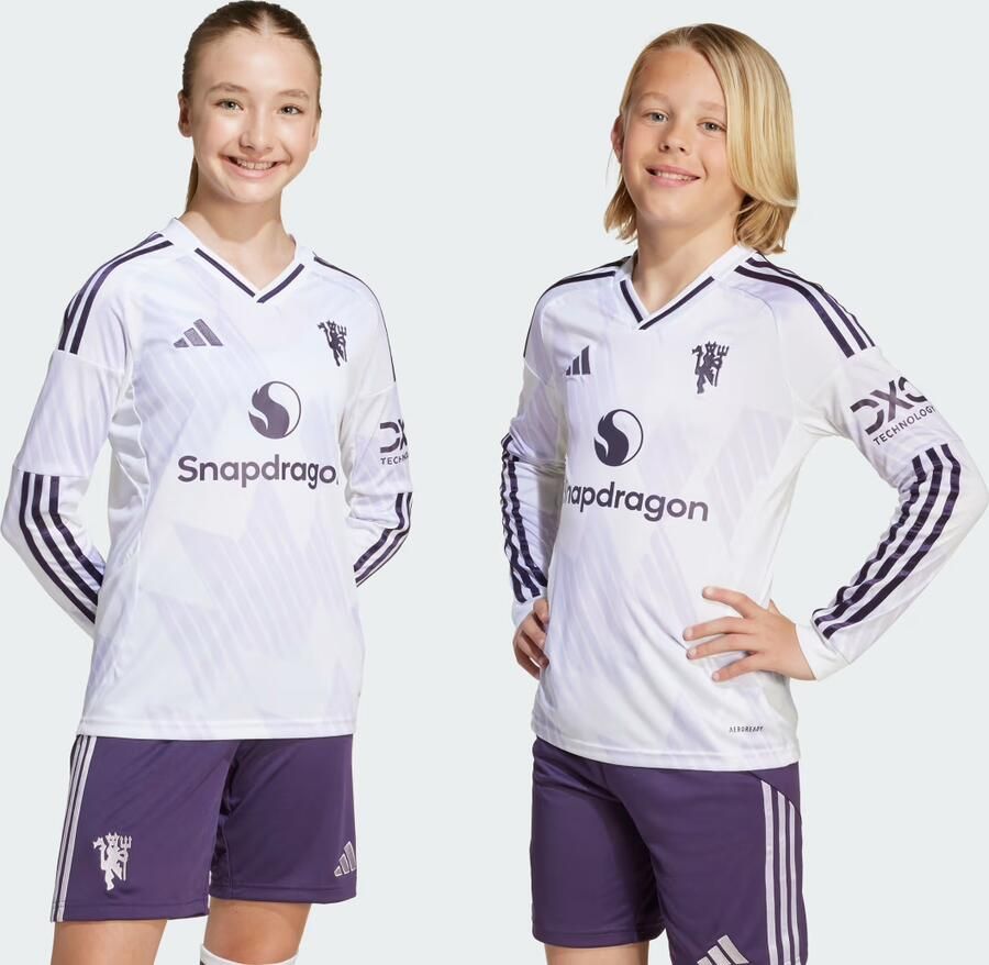 Adidas chester United 25 26 Uitshirt met Lange Mouwen
