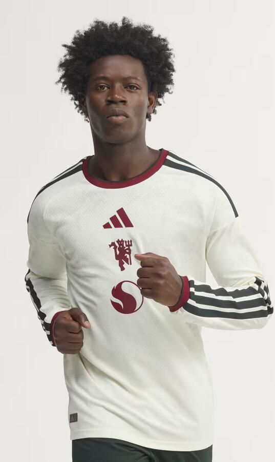 Adidas Manchester United 26 27 Authentiek Derde Shirt met Lange Mouwen