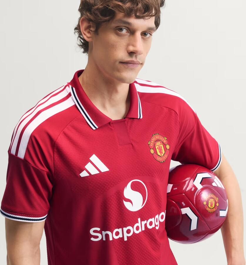 Adidas Manchester United FC 2026 27 Match Home Shirt Rood- Heren Rood