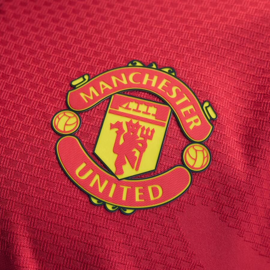 Adidas Manchester United 26 27 Authentiek Thuisshirt met Lange Mouwen - Foto 3