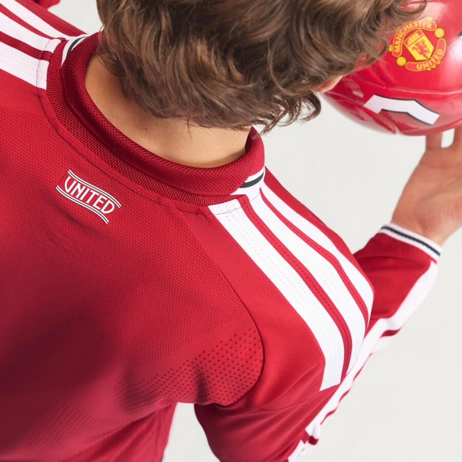 Adidas Manchester United 26 27 Authentiek Thuisshirt met Lange Mouwen - Foto 5