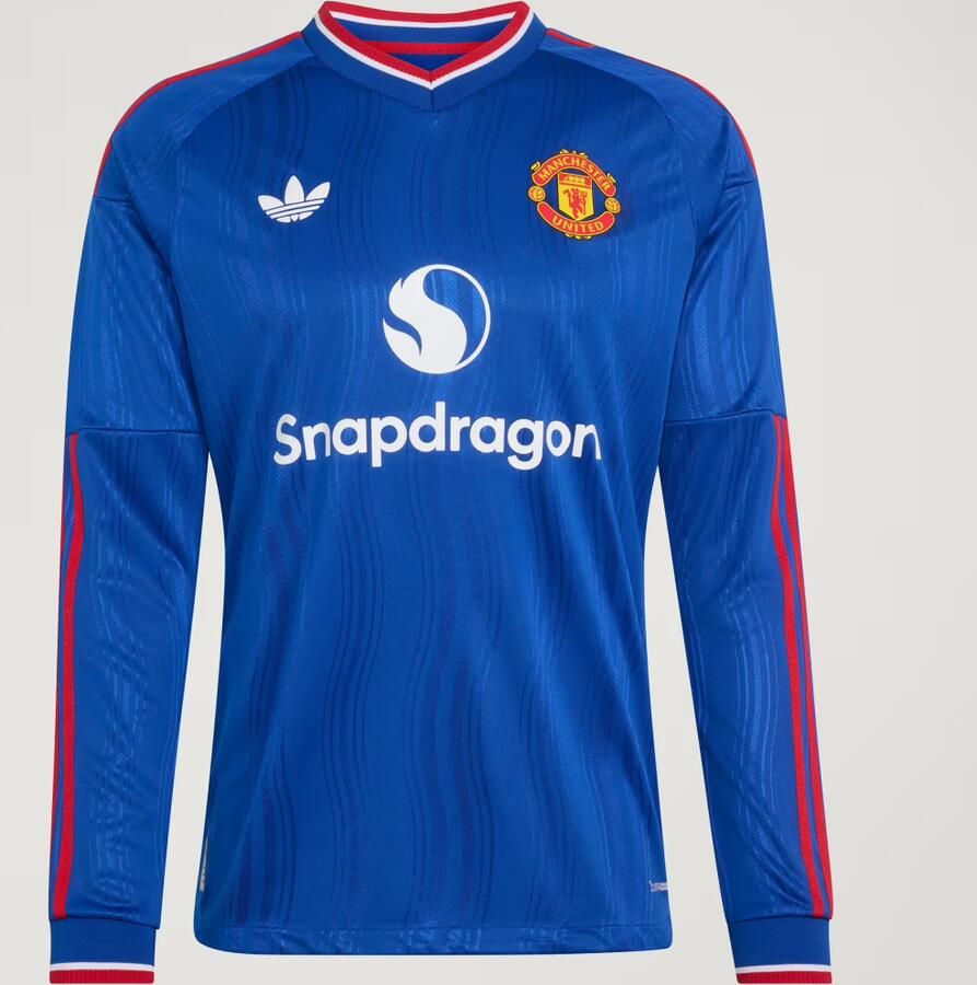 Adidas Manchester United 26 27 Authentiek Uitshirt met Lange Mouwen - Foto 5