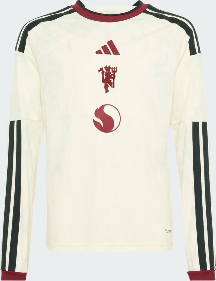 Adidas chester United 26 27 Derde Shirt met Lange Mouwen Kids