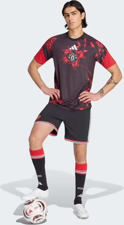 Adidas Manchester United FC 2026 27 Pre Match Shirt Rood- Heren Rood - Foto 4