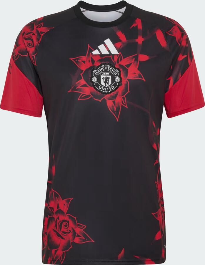 Adidas Manchester United FC 2026 27 Pre Match Shirt Rood- Heren Rood - Foto 3
