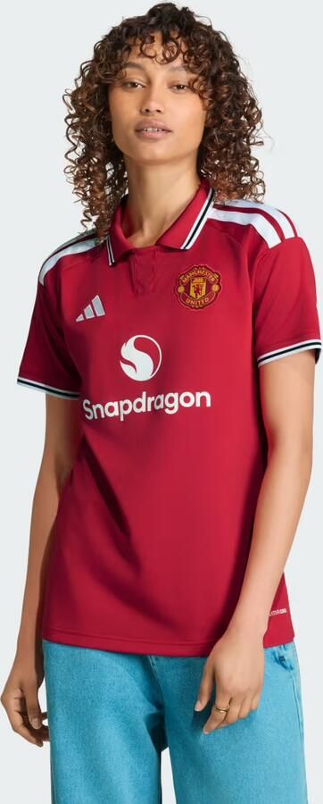 Adidas Manchester United FC 2026 27 Home Shirt Dames Rood- Dames Rood - Foto 2