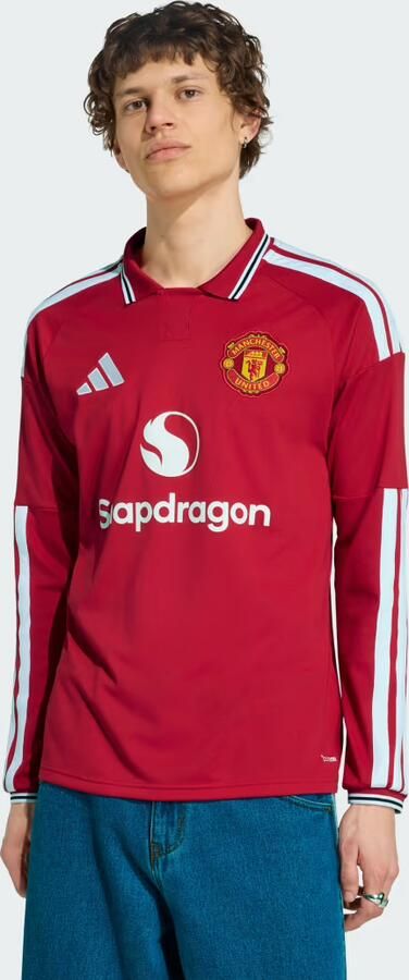Adidas Manchester United FC 26 27 Long Sleeve Home Shirt Rood- Heren Rood - Foto 2