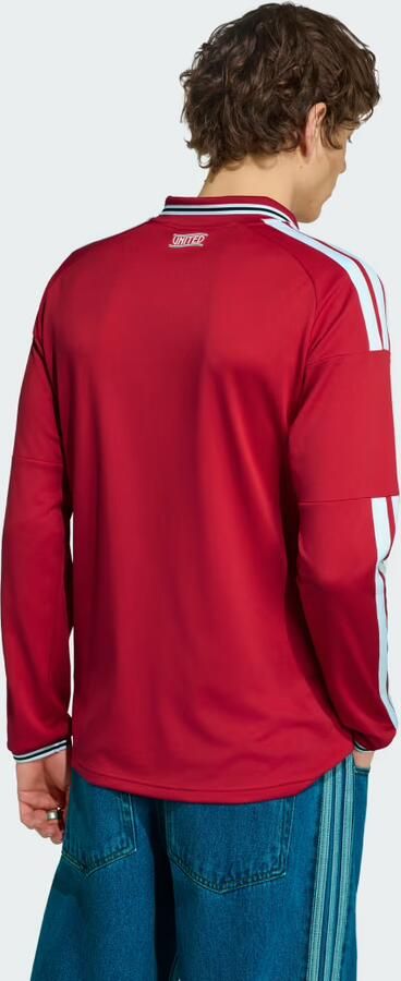 Adidas Manchester United FC 26 27 Long Sleeve Home Shirt Rood- Heren Rood - Foto 6