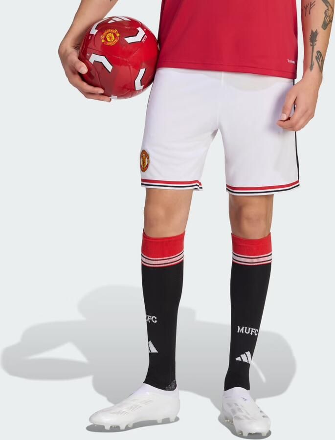 Adidas Manchester United FC 2026 27 Home Shorts Wit- Heren Wit - Foto 2