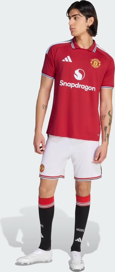 Adidas Manchester United FC 2026 27 Home Shorts Wit- Heren Wit - Foto 7