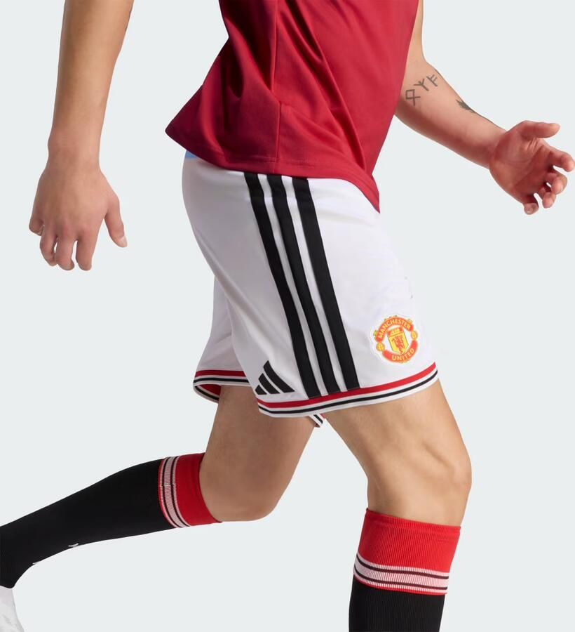 Adidas Manchester United FC 2026 27 Home Shorts Wit- Heren Wit - Foto 3