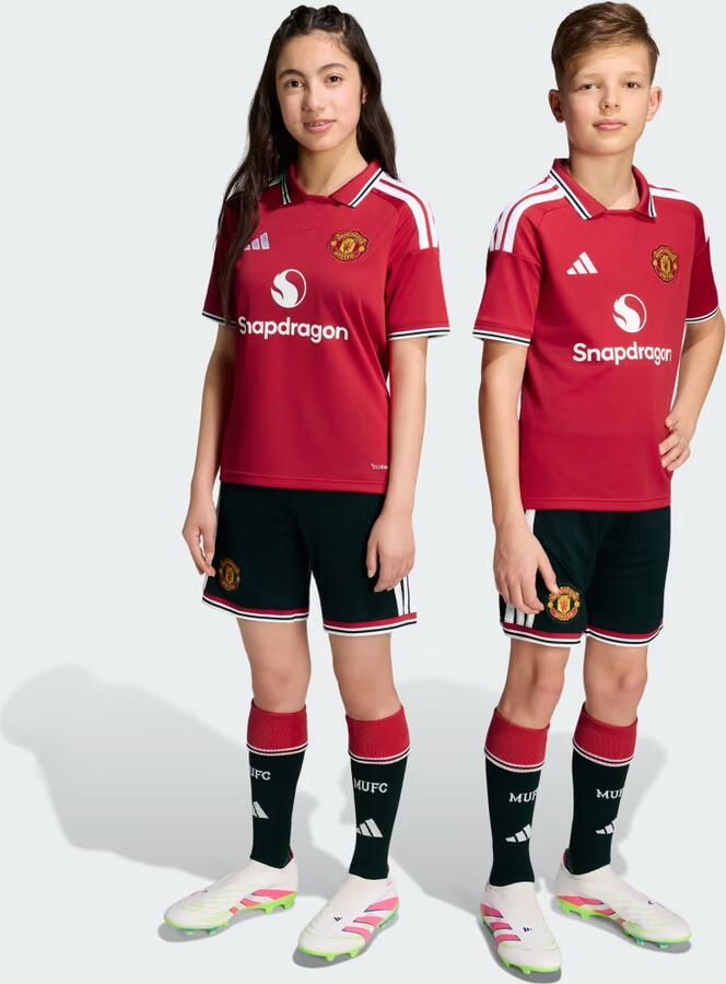 Adidas chester United 26 27 Thuisshort Kids