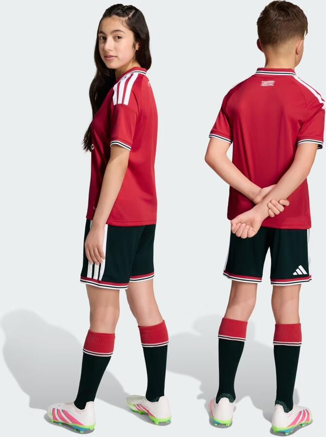 Adidas chester United 26 27 Thuisshort Kids - Foto 3
