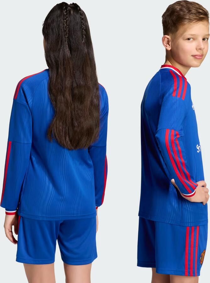 Adidas chester United 26 27 Uitshirt met Lange Mouwen Kids - Foto 2