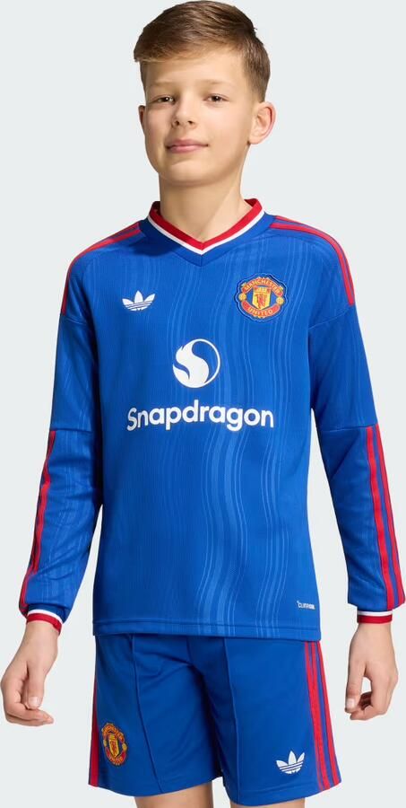 Adidas chester United 26 27 Uitshirt met Lange Mouwen Kids - Foto 5