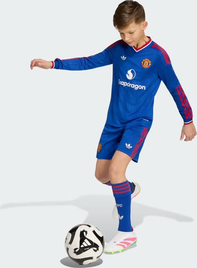 Adidas chester United 26 27 Uitshirt met Lange Mouwen Kids - Foto 4