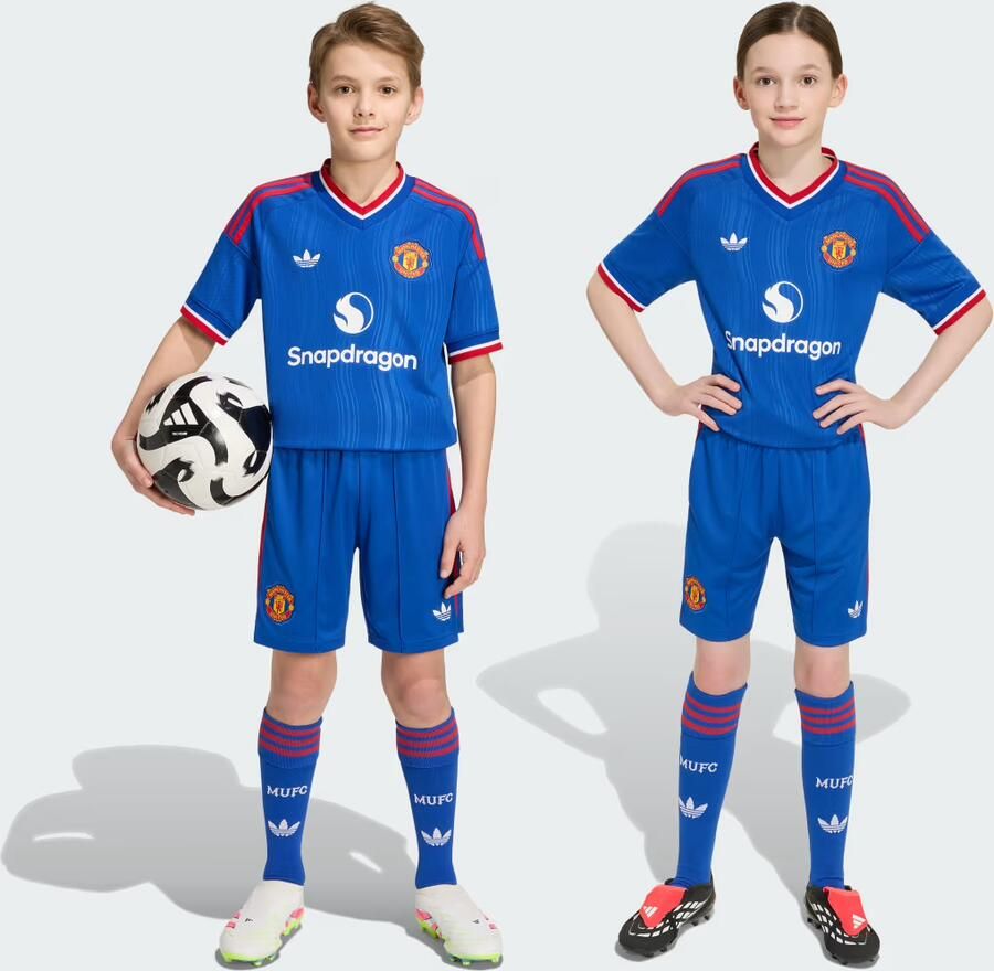 Adidas chester United 26 27 Uitshort Kids