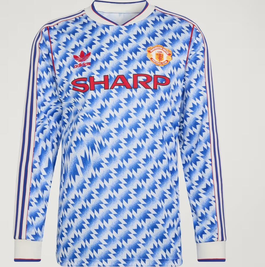 Adidas Manchester United 90 Uitshirt met Lange Mouwen - Foto 4