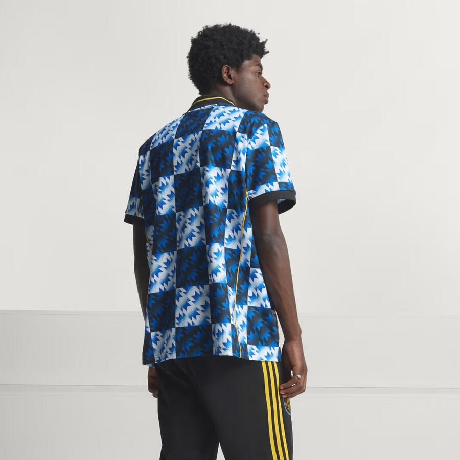 Adidas Originals Manchester United LFSTLR Jersey Blauw- Heren Blauw - Foto 2