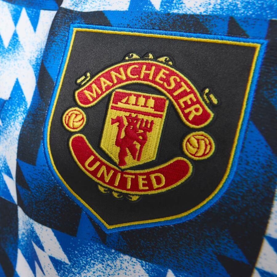 Adidas Originals Manchester United LFSTLR Jersey Blauw- Heren Blauw - Foto 4