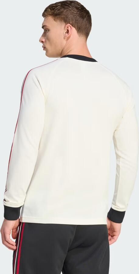 Adidas Originals Manchester United FC OG Long Sleeve T-Shirt Wit- Heren Wit - Foto 6