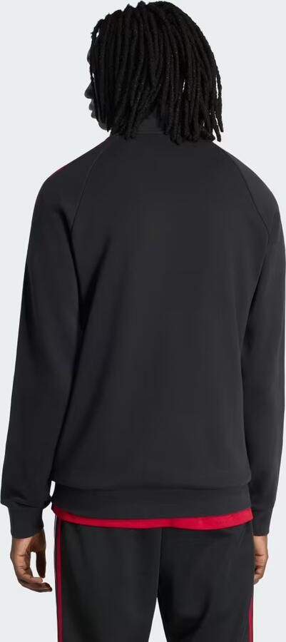 Adidas Manchester United Originals Sweatshirt met Halflange Rits - Foto 6