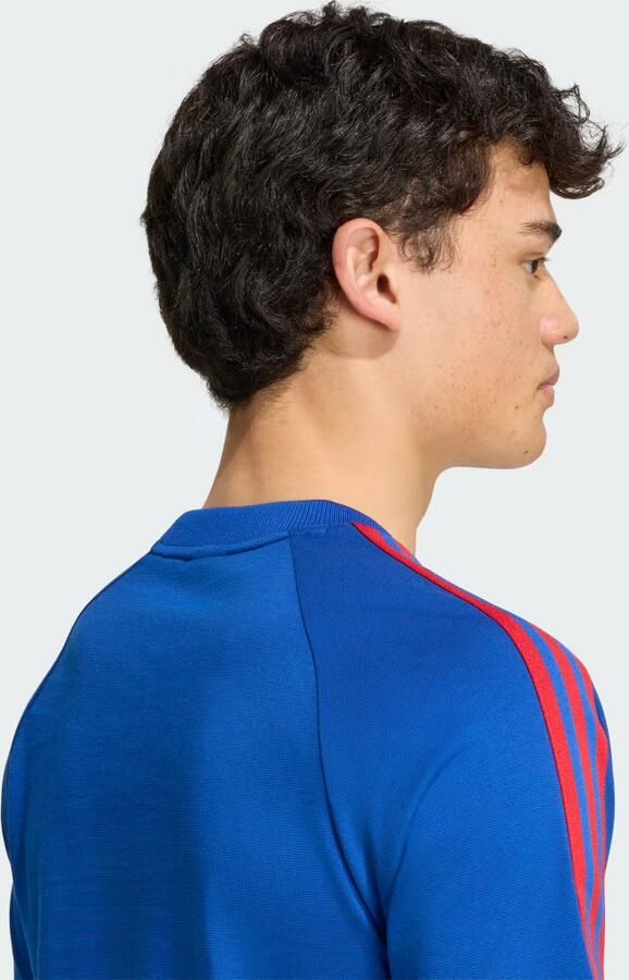 Adidas Manchester United Originals T-shirt Blauw- Heren Blauw - Foto 5