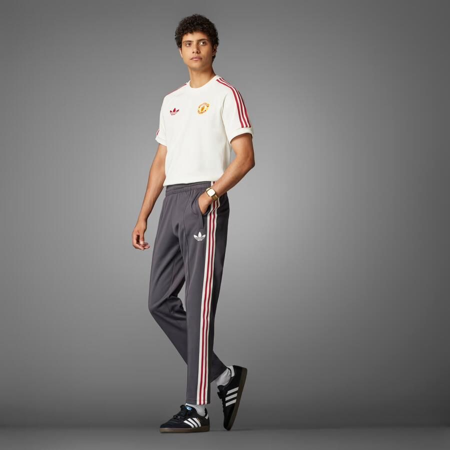 Adidas Originals Manchester United FC Track Pants Utility Black- Heren Utility Black - Foto 6