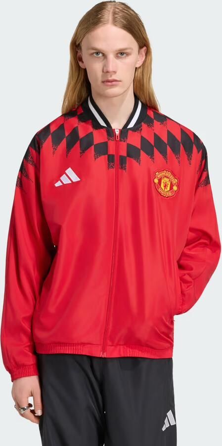 Adidas Manchester United FC Stadium Track Top Rood- Heren Rood - Foto 2
