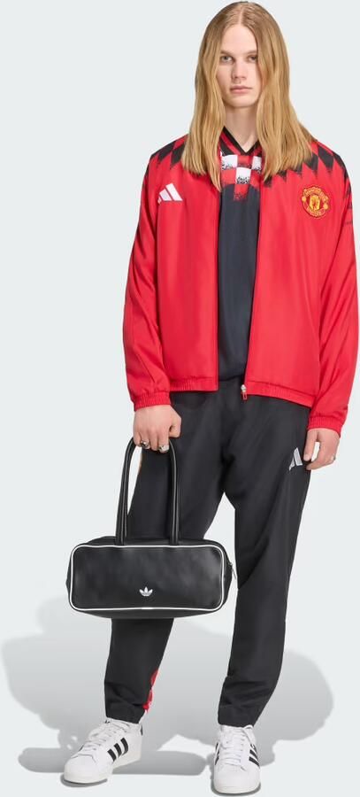 Adidas Manchester United FC Stadium Track Top Rood- Heren Rood - Foto 6
