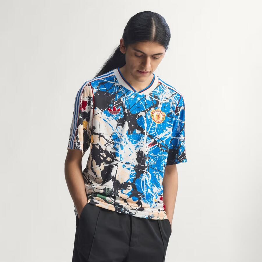 Adidas Originals x Manchester United x The Stone Roses Shirt Meerkleurig- Heren Meerkleurig