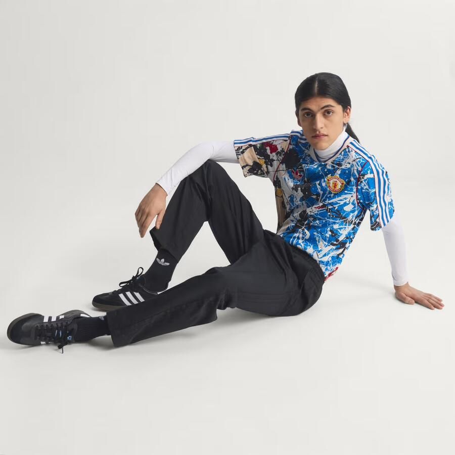 Adidas Originals x Manchester United x The Stone Roses Shirt Meerkleurig- Heren Meerkleurig - Foto 3