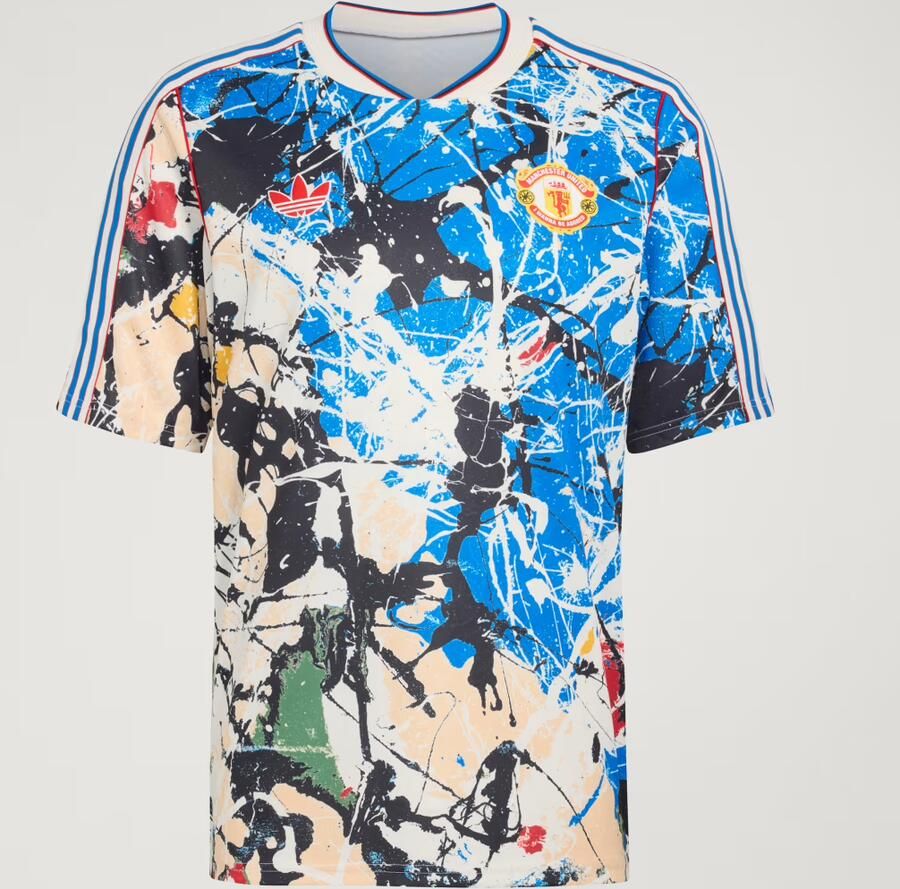 Adidas Originals x Manchester United x The Stone Roses Shirt Meerkleurig- Heren Meerkleurig - Foto 5
