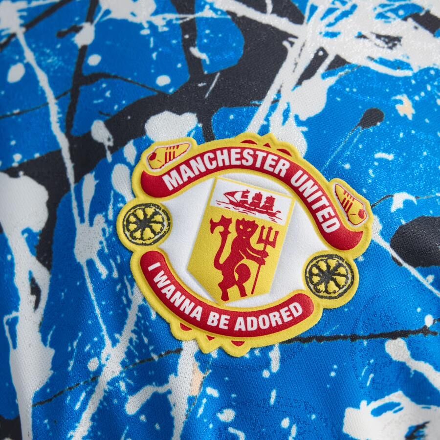 Adidas Originals x Manchester United x The Stone Roses Shirt Meerkleurig- Heren Meerkleurig - Foto 4