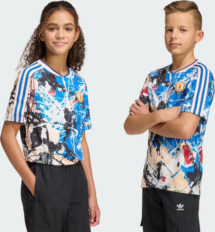 Adidas chester United Stone Roses Voetbalshirt Kids