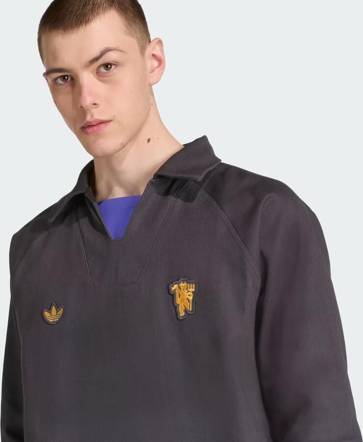 Adidas Manchester United Terrace Icons Drill Shirt - Foto 3