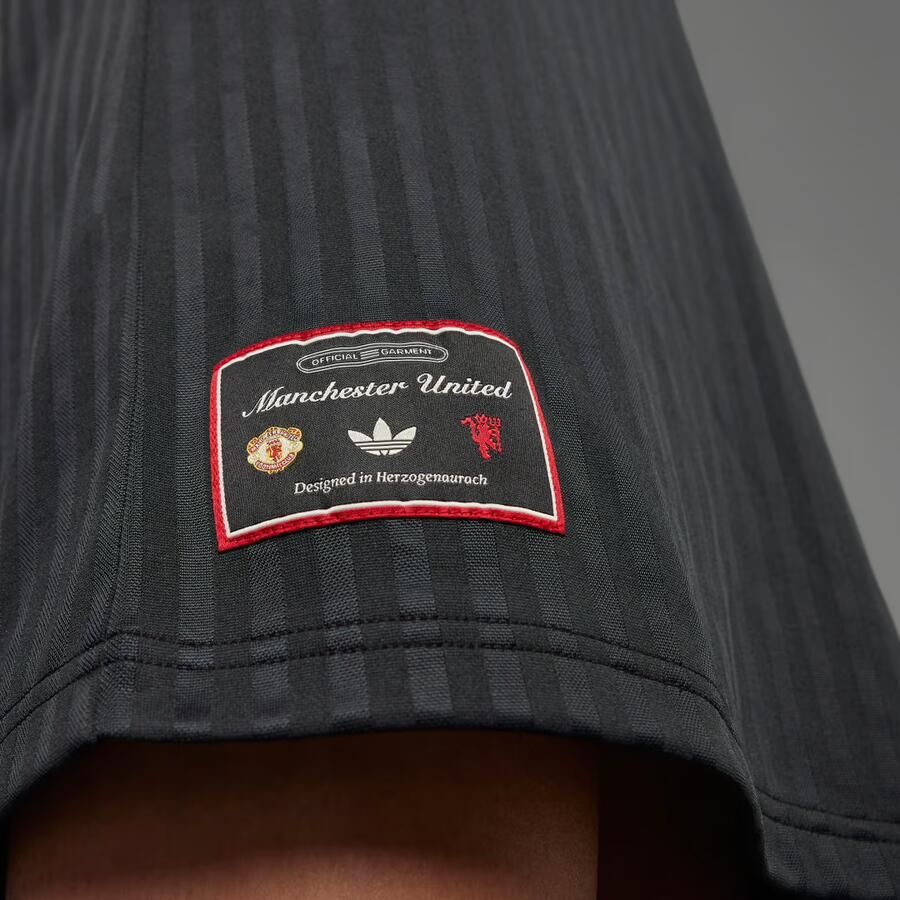 Adidas Manchester United Terrace Icons Jurk Zwart- Dames Zwart - Foto 4