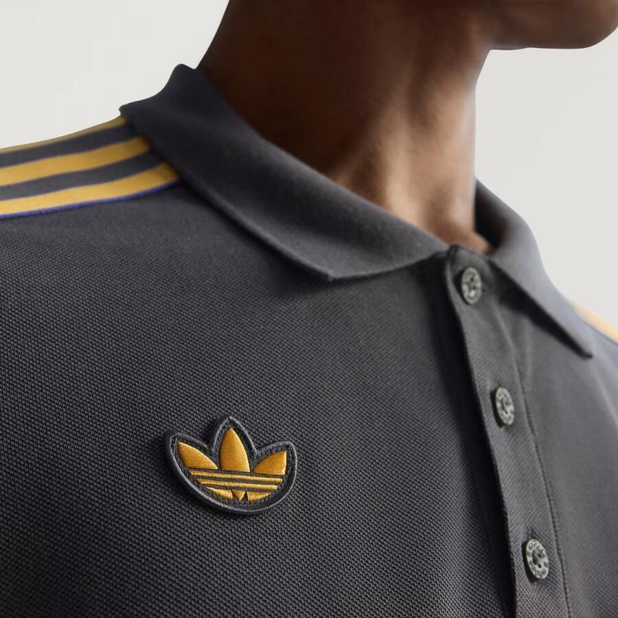 Adidas Manchester United Terrace Icons Poloshirt met Lange Mouwen - Foto 3