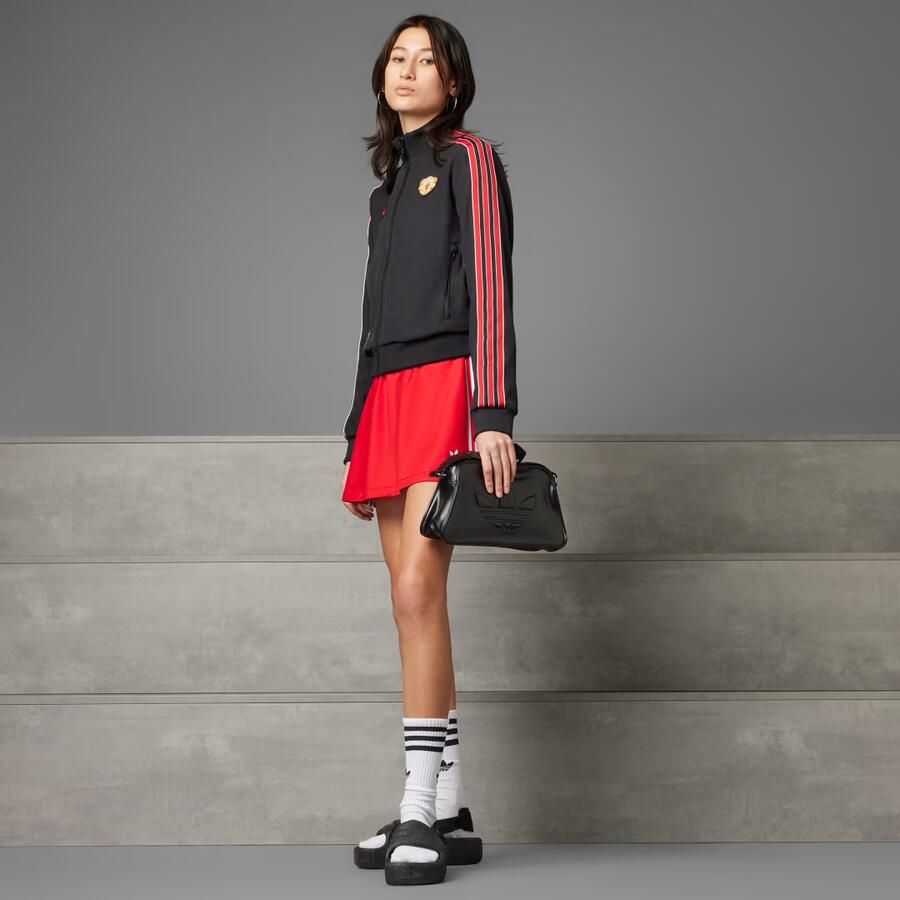 Adidas Manchester United Terrace Icons Sportjack Zwart- Dames Zwart - Foto 5