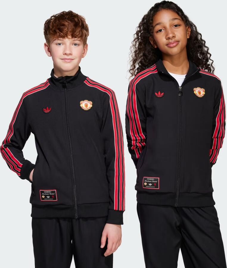 Adidas chester United Terrace Icons Sportjack Kids Zwart Kind Zwart - Foto 6