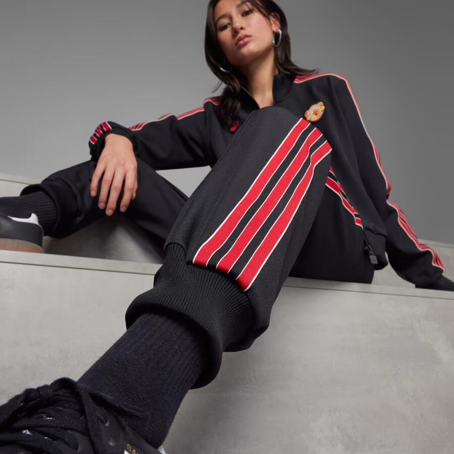 Adidas Manchester United Terrace Icons Trainingsbroek Zwart- Dames Zwart - Foto 2