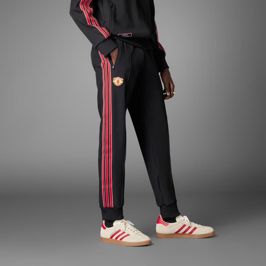 Adidas Originals Manchester United Terrace Icons Trainingsbroek Zwart- Heren Zwart - Foto 6