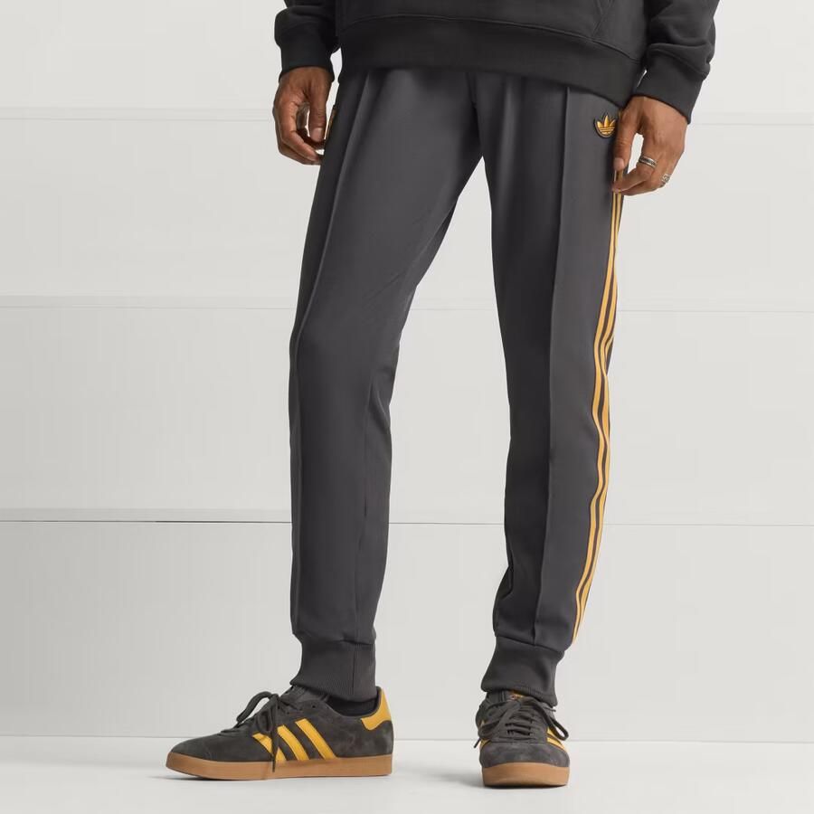 Adidas Originals Manchester United FC Icons Track Pants Zwart- Heren Zwart - Foto 6
